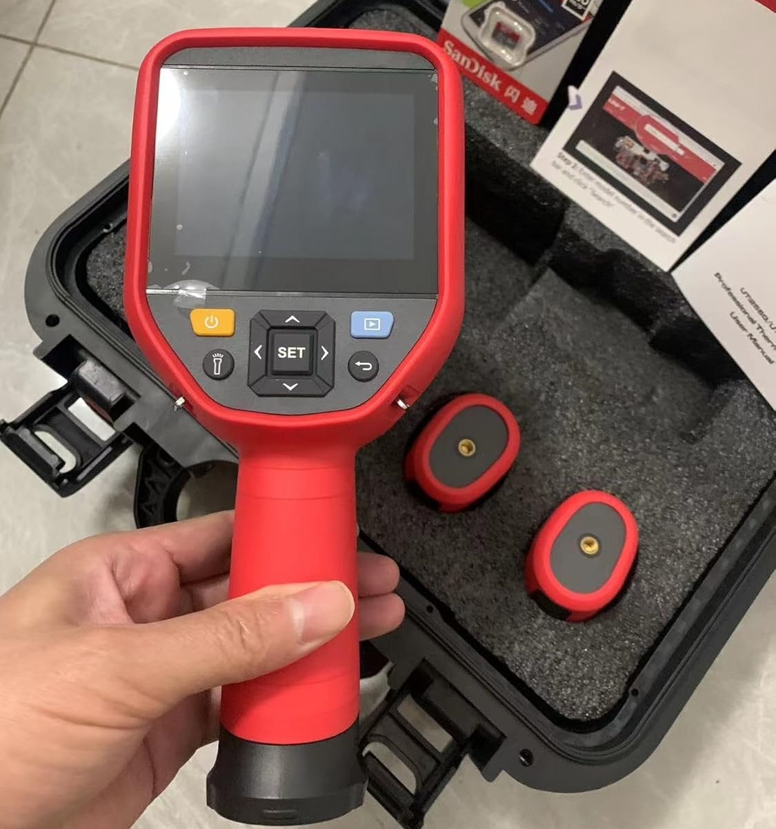 UNI-T UTi384G Profesyonel Term - Thermal Camera Type C 384X288 incelemesi ve fiyatı